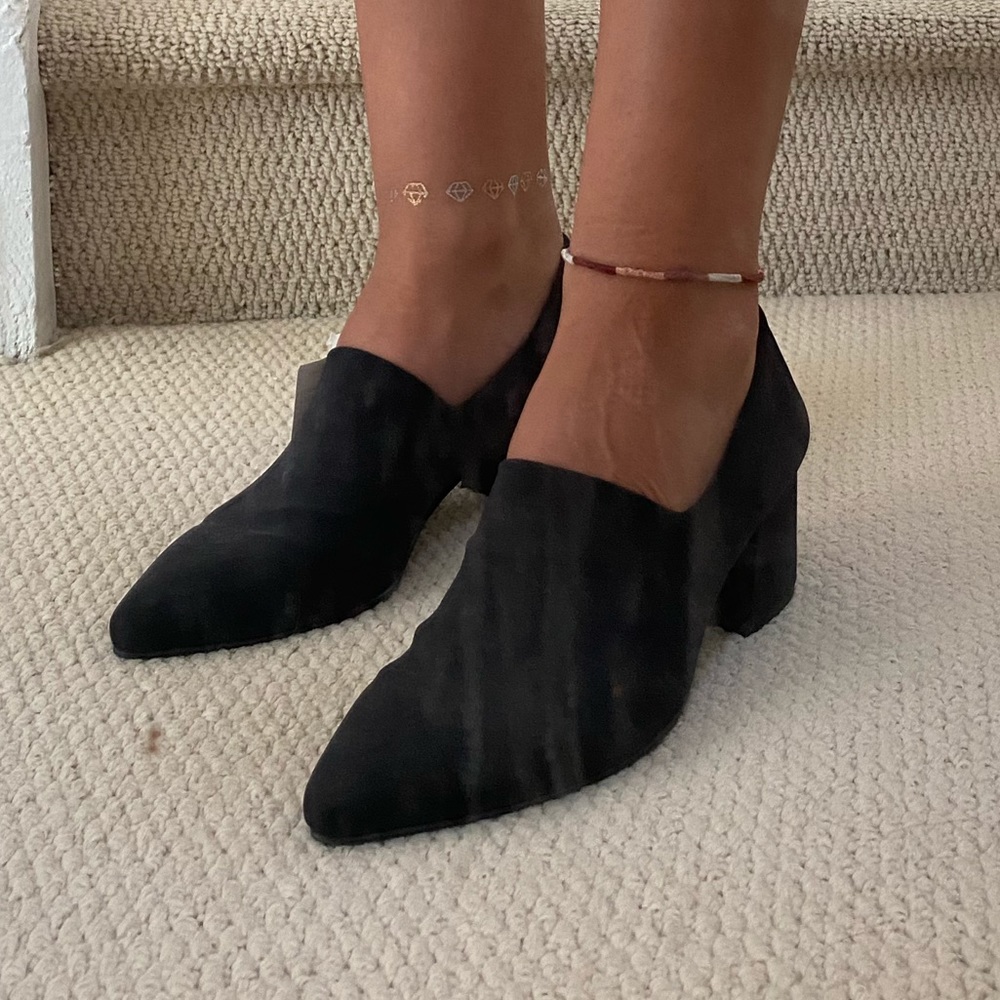 Vagabond stretchy loafer heel